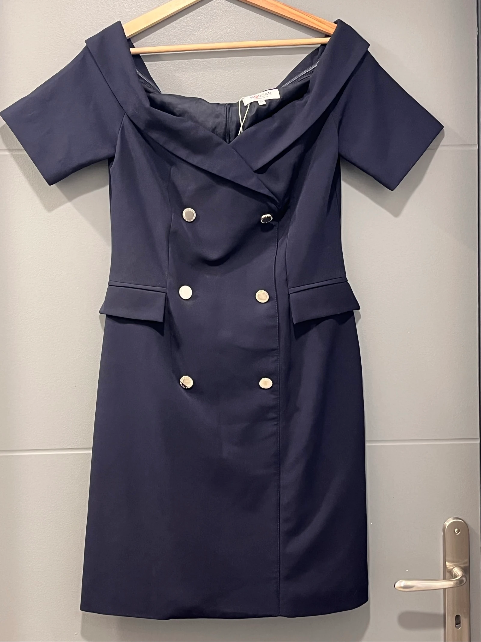 Robe Marine col bardot Morgan / 181-RILA.F T38